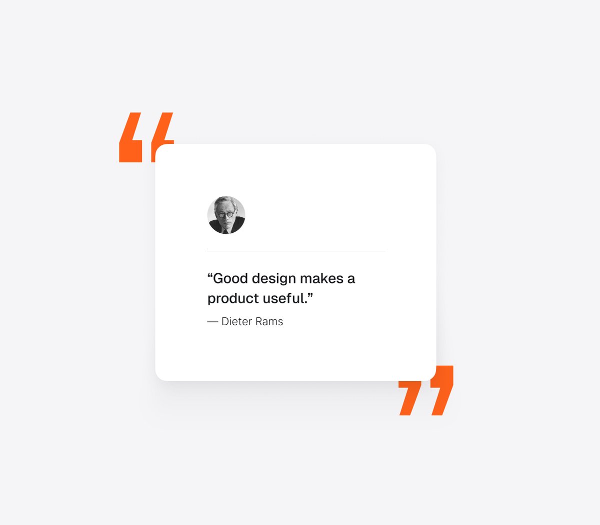 At the end of the day, design is about making something useful, something that improves someone’s life in a small (or big) way.

It’s easy to get caught up designing for other designers.

But the real win is designing something that people love using.