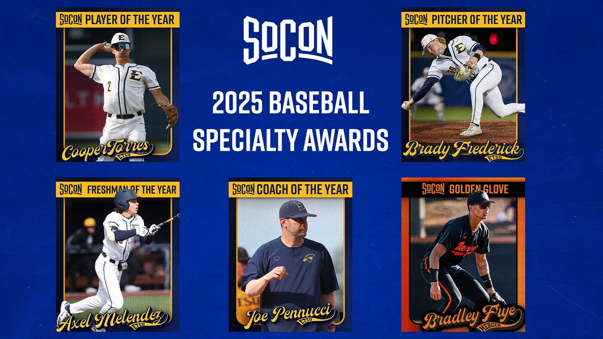 Congratulations to our #SoConBSB All-Conference selections and specialty award winners! | #itsallhere

📰soconsports.com/base/article/b…