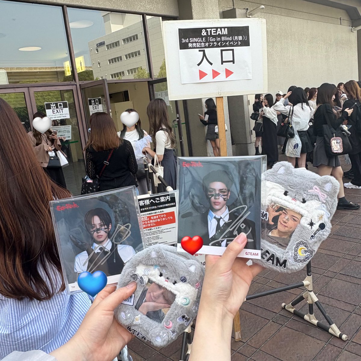 &amp;TEAM 月狼🌙🐺
個別サイン マキ MAKI 京都 レポ

セカナンでサインボールくれて
ありがとうの気持ちを
ずっと伝えたかったんやけど言えてなくて
今回の個サでやっと言えて
ほんっっとに幸せな時間やった🥺🫶

過去1好きなビジュで
きゅるきゅるな目と優しい笑顔が見れて
幸せな時間をありがとう🐶♡