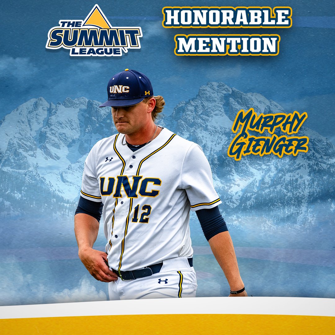 UNC Baseball (@unc_bearsbsb) on Twitter photo ๐๐ฎ๐ฆ๐ฆ๐ข๐ญ ๐๐๐๐ ๐ฎ๐ ๐๐๐ฅ๐๐๐ญ๐ข๐จ๐ง๐ฌโฐ๏ธ
All-League Second Team
OF: Jake King, Northern Colorado
C: Craig Kenny, Northern Colorado
Honorable Mention
3B: Kai Wagner, Northern Colorado
SP: Murphy Gienger, Northern Colorado
๐: loom.ly/Hll2-1A
#BearWitness ๐๐ฎ๐ฆ๐ฆ๐ข๐ญ ๐๐๐๐ ๐ฎ๐ ๐๐๐ฅ๐๐๐ญ๐ข๐จ๐ง๐ฌโฐ๏ธ
All-League Second Team
OF: Jake King, Northern Colorado
C: Craig Kenny, Northern Colorado
Honorable Mention
3B: Kai Wagner, Northern Colorado
SP: Murphy Gienger, Northern Colorado
๐: loom.ly/Hll2-1A
#BearWitness