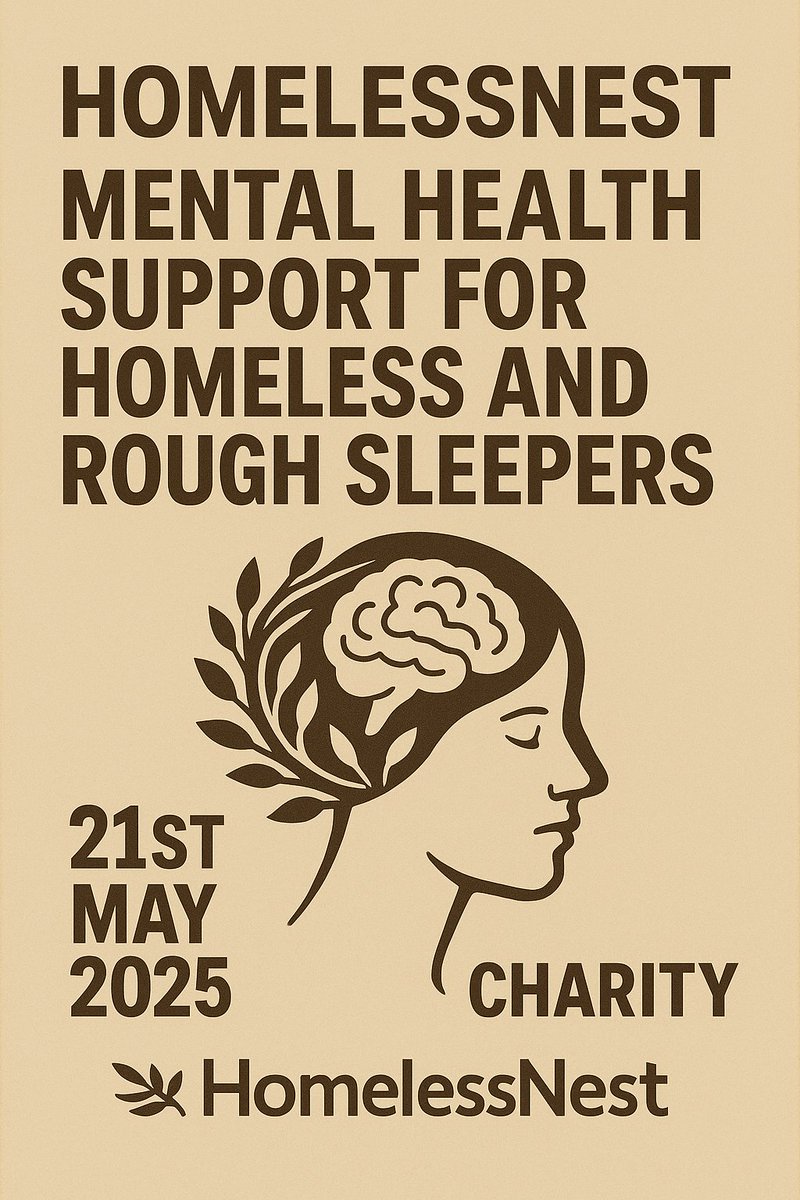 HomelessNestUK's tweet photo. No one should face mental health struggles alone—especially without a roof over their head. This 21st May 2025, HomelessNest will organize weekly mental health support for homeless and rough sleepers at its west London office.
Support. Listen. Heal.
#MentalHealth #HomelessNest https://t.co/LNFvmgYQ8j