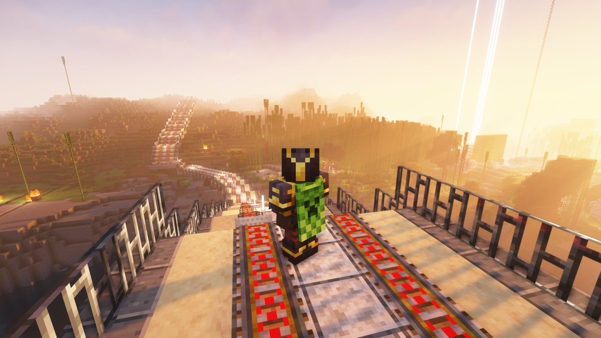 🚆 A glowing rail stretches into the unknown, and behind us lies the world we’ve built together.
Now, it’s time to ride forward.

#GalaxyPGames #MinecraftJourney #Web3Gaming