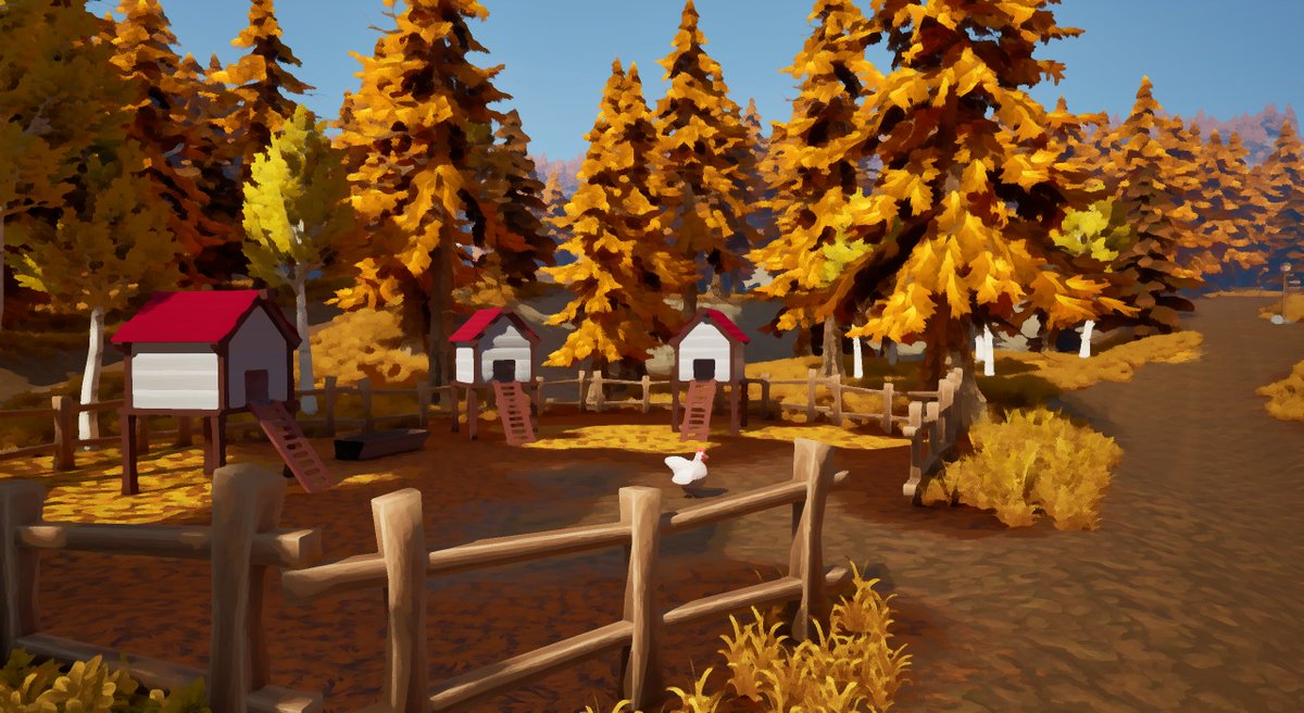 Showcasing our biosphere! 

You've seen deer and foxes, but did you know you can care for 🐔chickens🐔 and 🐝bees🐝 in Witchlight? 

#Witchlight #cozygames #indiegames #indiedev #indiegame #gamedev #witchcore #farminggames #cottagecore #aestheticgames #CozyVibes
