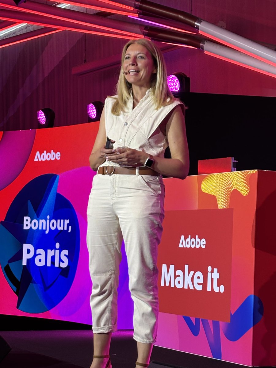 MC_Factory's tweet image. C’est parti pour la 2eme édition de #Makeit Paris By @Adobe 

Au programme #GenAI #Content #Marketing #Creativite