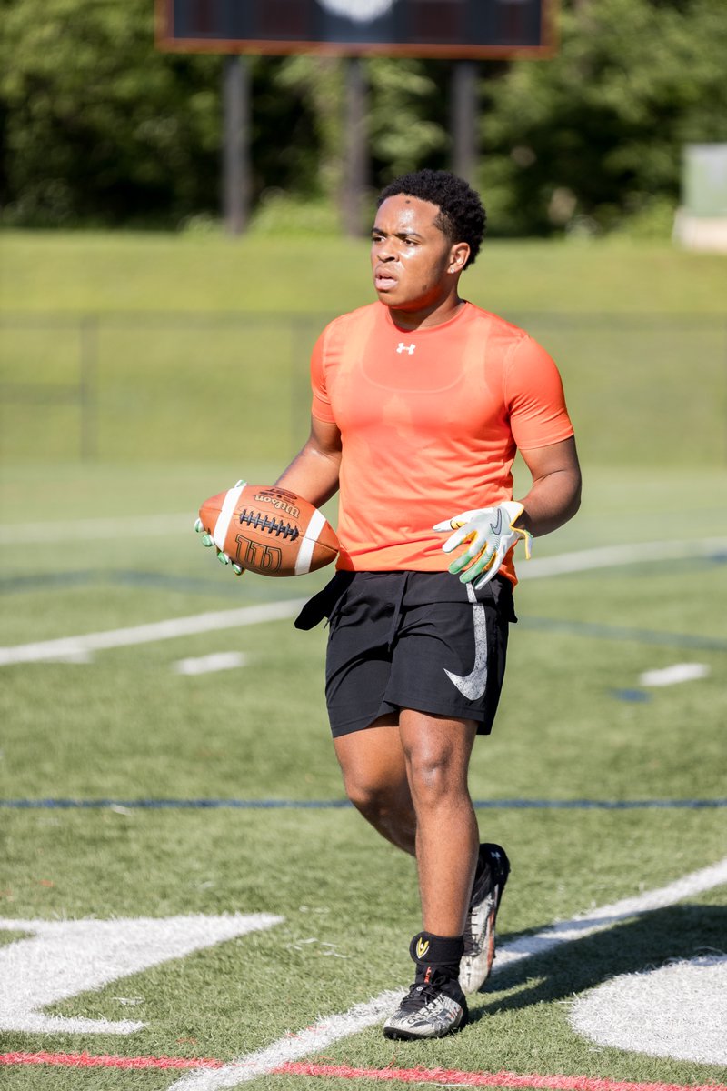 Nasirj27's tweet image. In the mist of darkness, clarity is found in commitment.  #FTOS #ClassOf2028 #RunningBack