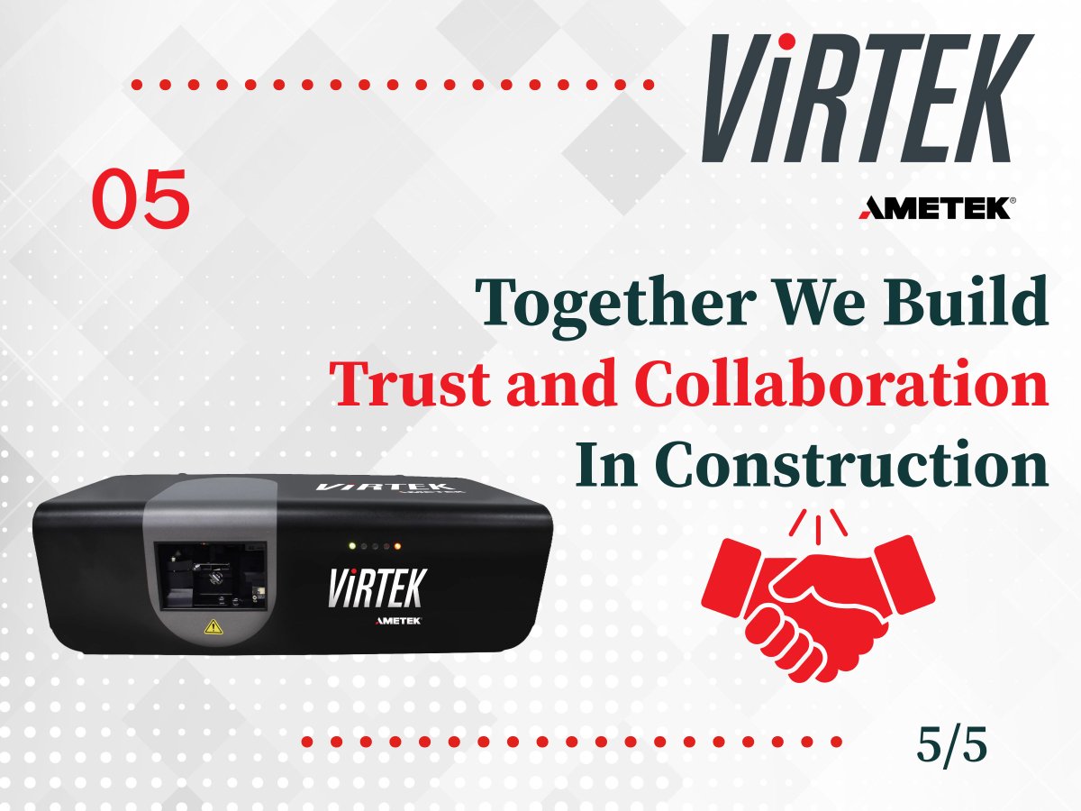 Final BLOG ✳️ Part 5/5: Trust &amp; Collaboration in Construction 🤝 With 40 years, Virtek has placed 20,000+ lasers. Schedule a demo! 📒 Read More =>virtekvision.com/blogs/news/bui…
