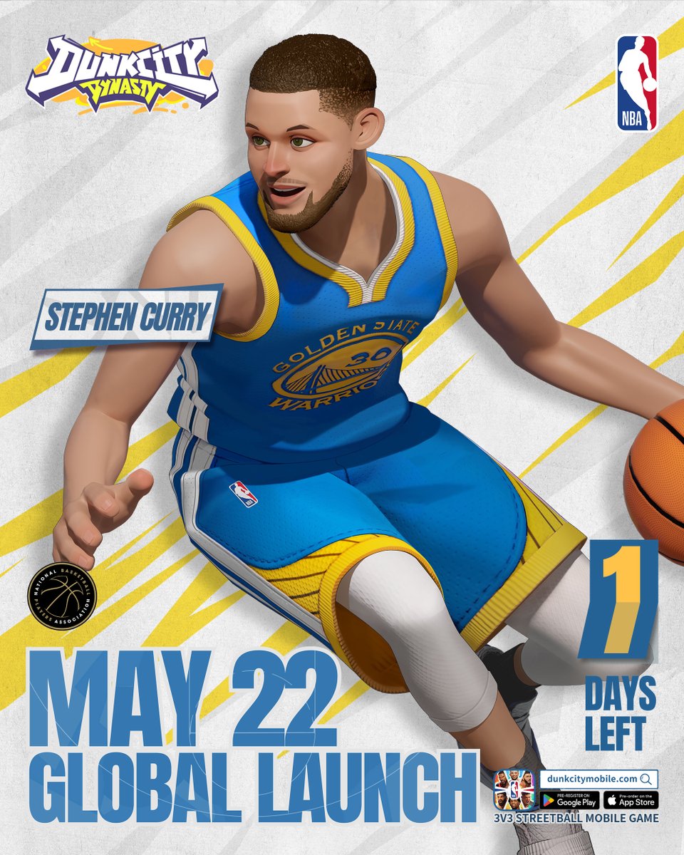 🏀 COUNTDOWN: 1 DAY 🏀

Yo Hoopers! Mibo here and we're 1 day until #DunkCityDynasty hits the world on May 22. The wait’s DONE! The court’s LIT. You stepping up or stepping off?

We've got tons of HOT in-game rewards, and even some NBA gift cards! Just follow these steps!

1.