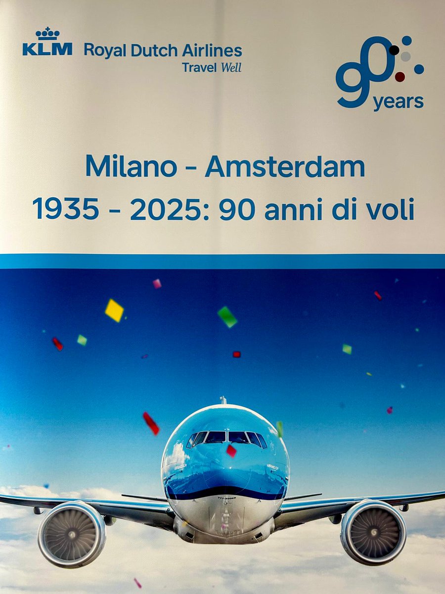 KLM ITALIA tweet media