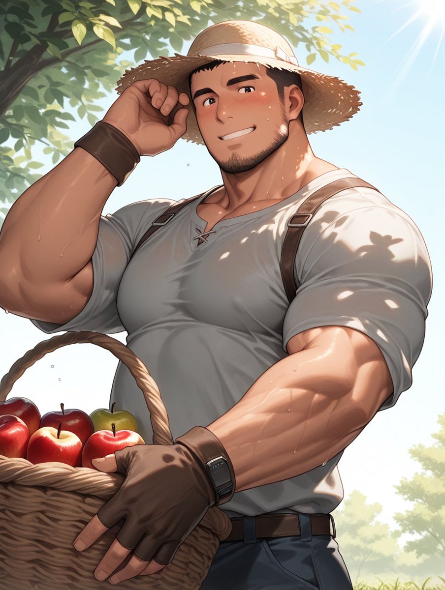 gaybara_ai's tweet photo. Apple
#AIart #gay #bara https://t.co/sNF8J1Fn7x