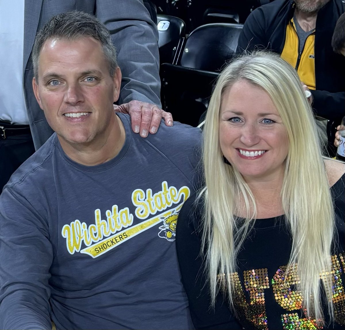 Big <a href="/GoShockers/">Go Shockers</a> Thank you to our May 2025 Supporters of the Month Jon and Kristi Fenwick  🌾🌾🌾

Longtime loyal and passionate boosters of <a href="/WichitaState/">Wichita State</a> 🥂