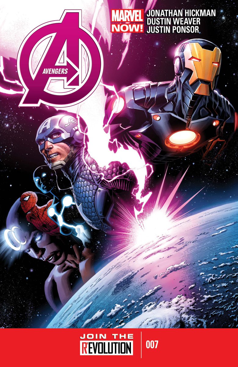 dano_cosmic's tweet photo. Avengers #7 (Vol. 5, 2013), cover by #DustinWeaver & #JustinPonsor
✨
W-#JonathanHickman, A-#DustinWeaver,C-#JustinPonsor,L-#CoryPetit
✨
#Avengers #TamaraDevoux #CaptainUniverse #CaptainAmerica #IronMam #AdamBlackveil #SpiderMan #Marvel #MarvelComics #MarvelCosmic https://t.co/upm5KiFtbu