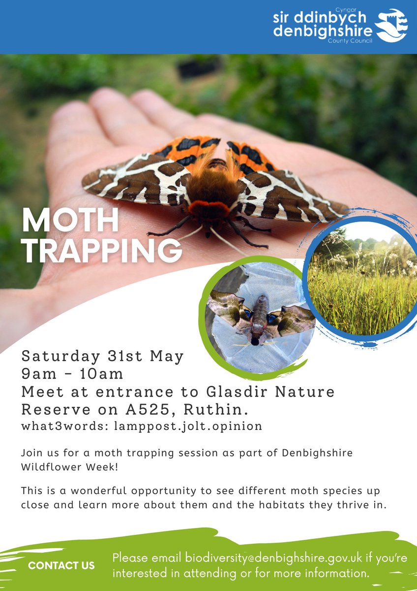 Don’t forget there are a number of events during our Wildflower Week, check out the posters in this post for more information. If you are interested in attending any of the events please click on this link to book eventbrite.com/cc/wythnos-blo…