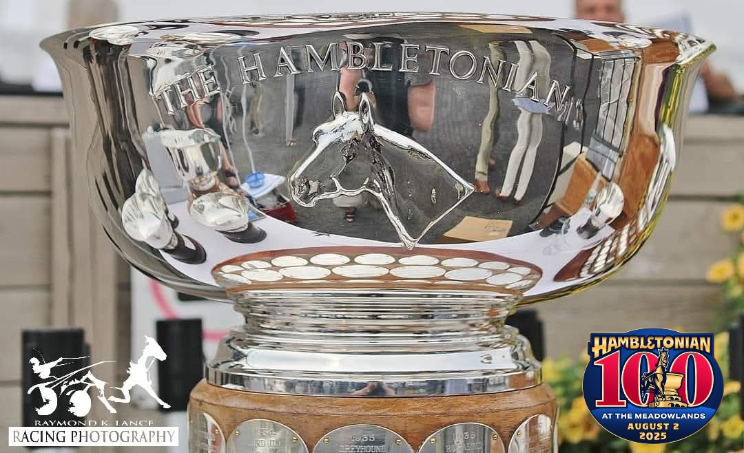 Only 75 days until the 100th <a href="/Hambletonian_/">Hambletonian</a>  at  <a href="/TheMeadowlands/">Meadowlands Racing</a> 
#HarnessRacing