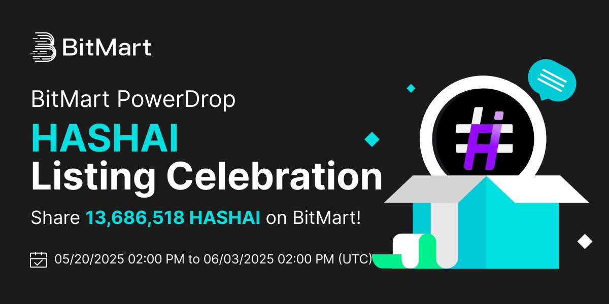 Sung_Jinwoo100's tweet image. Congratulations to @OfficialHashAI for listing $HASHAI on @BitMartExchange 2 hours ago.

Join the #BitMartPowerDrop party to grab your share of 13,686,518 $HASHAI tokens.

It&apos;s #HASHAITAKEOVER season, and we&apos;re just getting started💜

Check out my #HASHAI thread to know more👌🏼▼