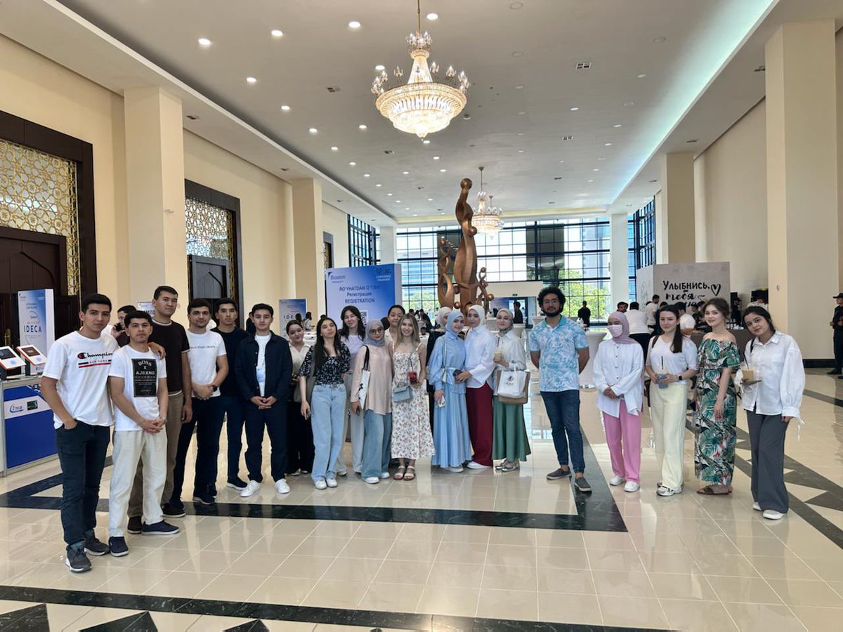 university_cau's tweet photo. 📢 CAU Dentistry students &amp; faculty joined IDECA 2025 in Tashkent! Hands-on tech demos, expert talks &amp; global trends gave our future dentists real-world insight 🦷🚀 Proud to prepare tomorrow’s dental leaders at Central Asian University! https://t.co/QOVp1tXb87
