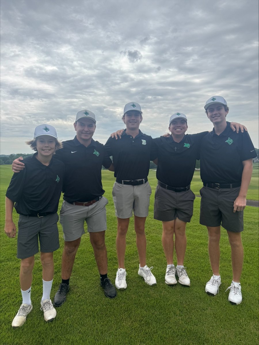 Our Bobcat Boys Golf team still battling at the state championship tournament in Seneca!  Results will be posted soon!
#gobobcats #itsbettertobeabobcat
