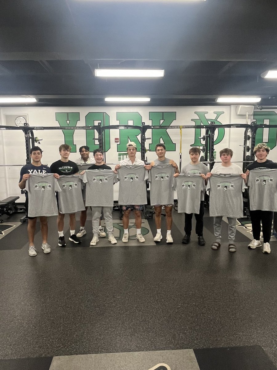 We ended off-season power club with a bang today. Beach theme, squat maxes, recognized iron dukes, and breakfast from Friday night families. Average attendance was 84 players per day with 102 players involved in at least one other sport.