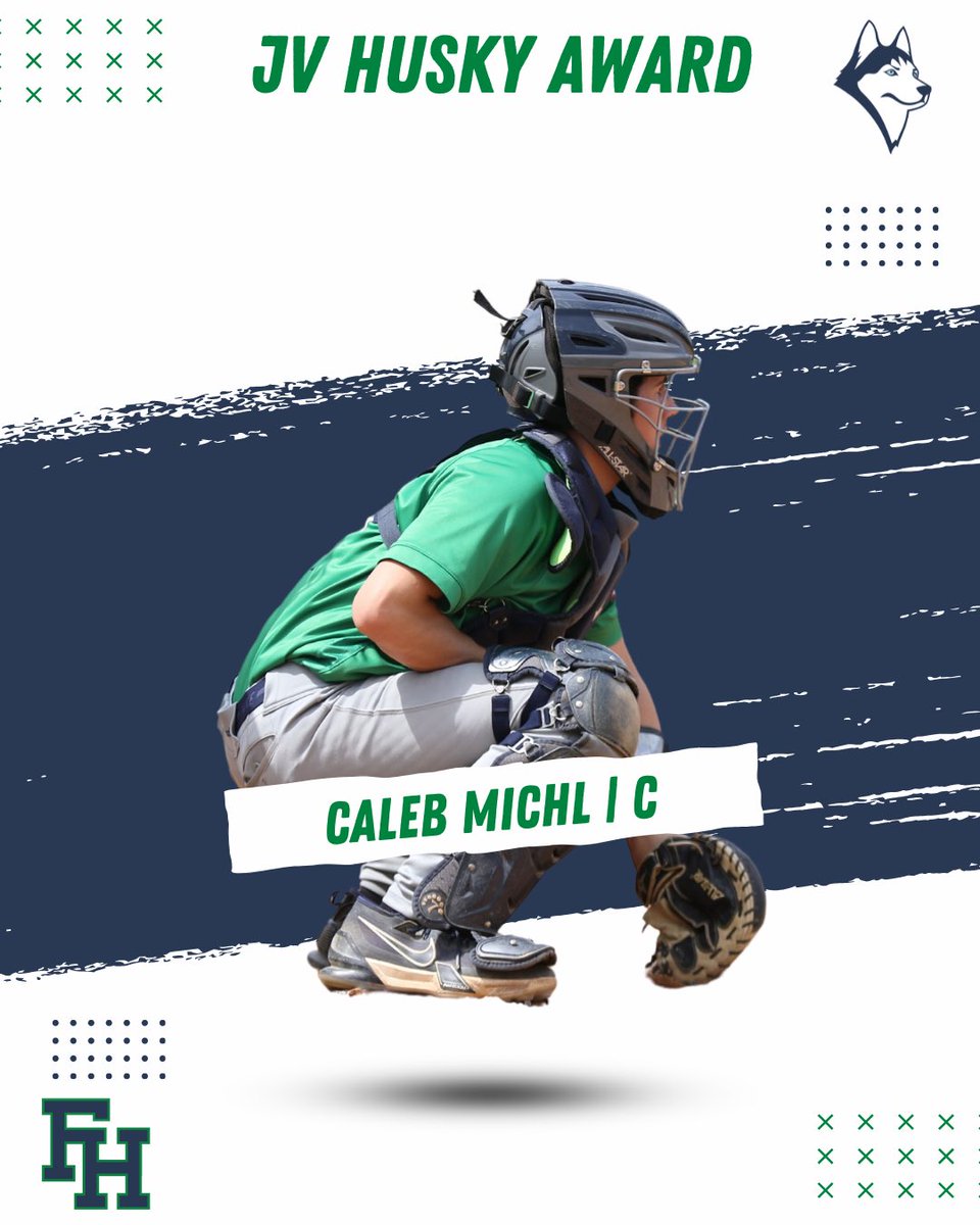 Congratulations to our 2025 Flint Hill baseball team award winners! 

Varsity:
MVP - ‘26 OF Logan Lucca
Husky - ‘25 RHP Vincenzo Fiorino

JV:
MVP - ‘28 RHP/INF Bryce Henry
Husky - ‘28 C Caleb Michl
#GoHuskies