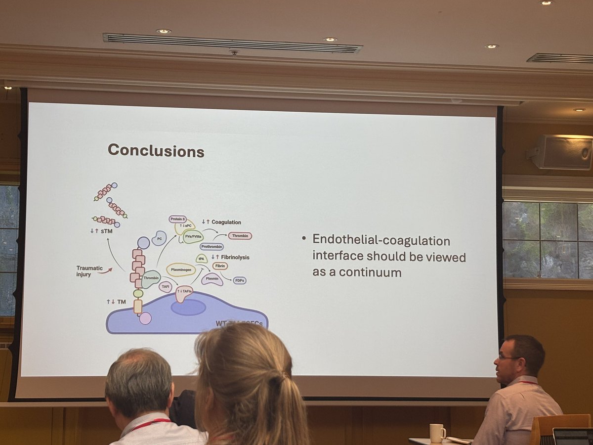 Julia R Coleman, MD MPH (@juliacolemanmd) on Twitter photo More great science from <a href="/nicola_curry/">Nikki Curry</a> at <a href="/theTHORnetwork/">THOR_Network</a> #THOR2025 on hemorrhagic shock effect on endothelial function with beautiful data on the impact of thrombomodulin on trauma-induced endotheliopathy More great science from <a href="/nicola_curry/">Nikki Curry</a> at <a href="/theTHORnetwork/">THOR_Network</a> #THOR2025 on hemorrhagic shock effect on endothelial function with beautiful data on the impact of thrombomodulin on trauma-induced endotheliopathy