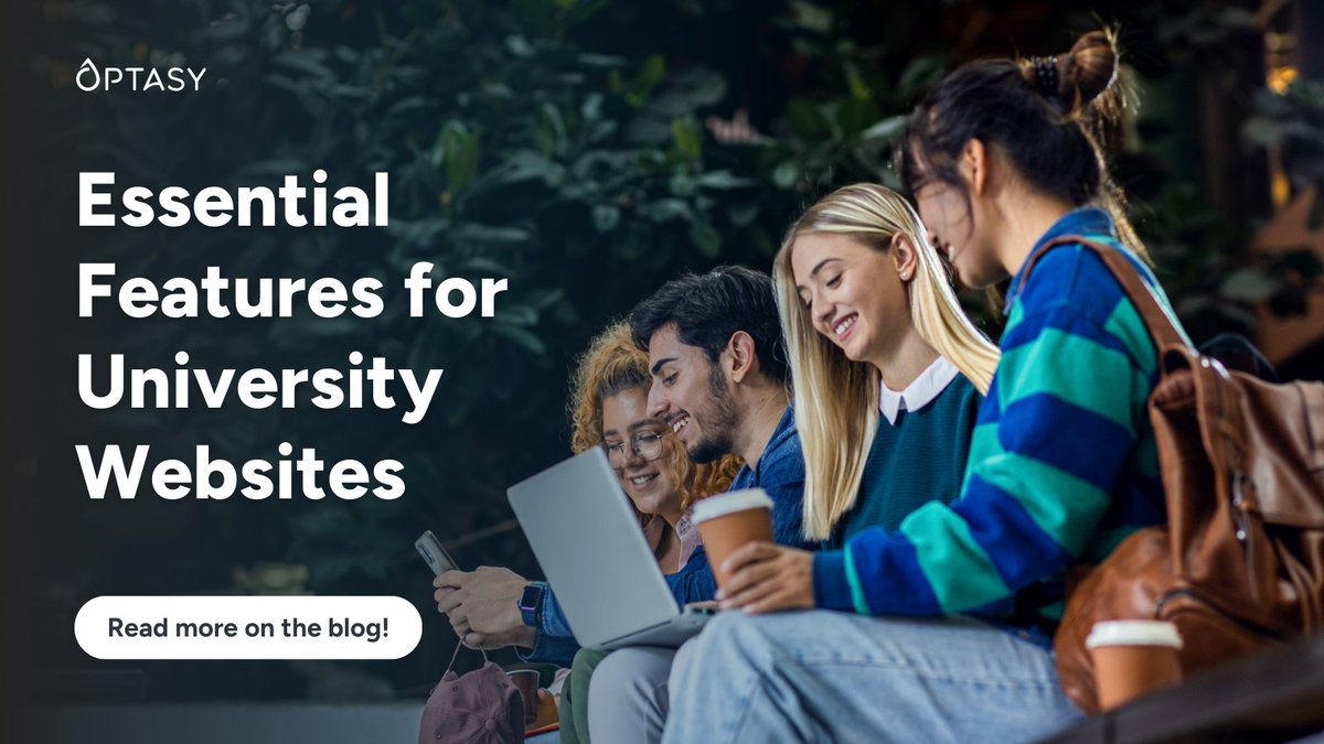 🎓 Is Your University Website Keeping Up?

Today’s #UniversityWebsites aren’t just digital brochures—they're mission-critical tools that must engage, support, and convert.
Learn more about the 7 must-have features for future-ready #HigheEducation websites.
optasy.com/blog/essential…