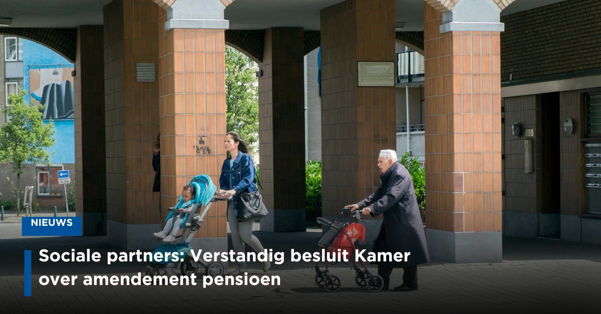 Verstandig besluit Tweede Kamer over amendement #pensioenstelsel 
Lees meer👉 vno-ncw.nl/artikelen/soci…