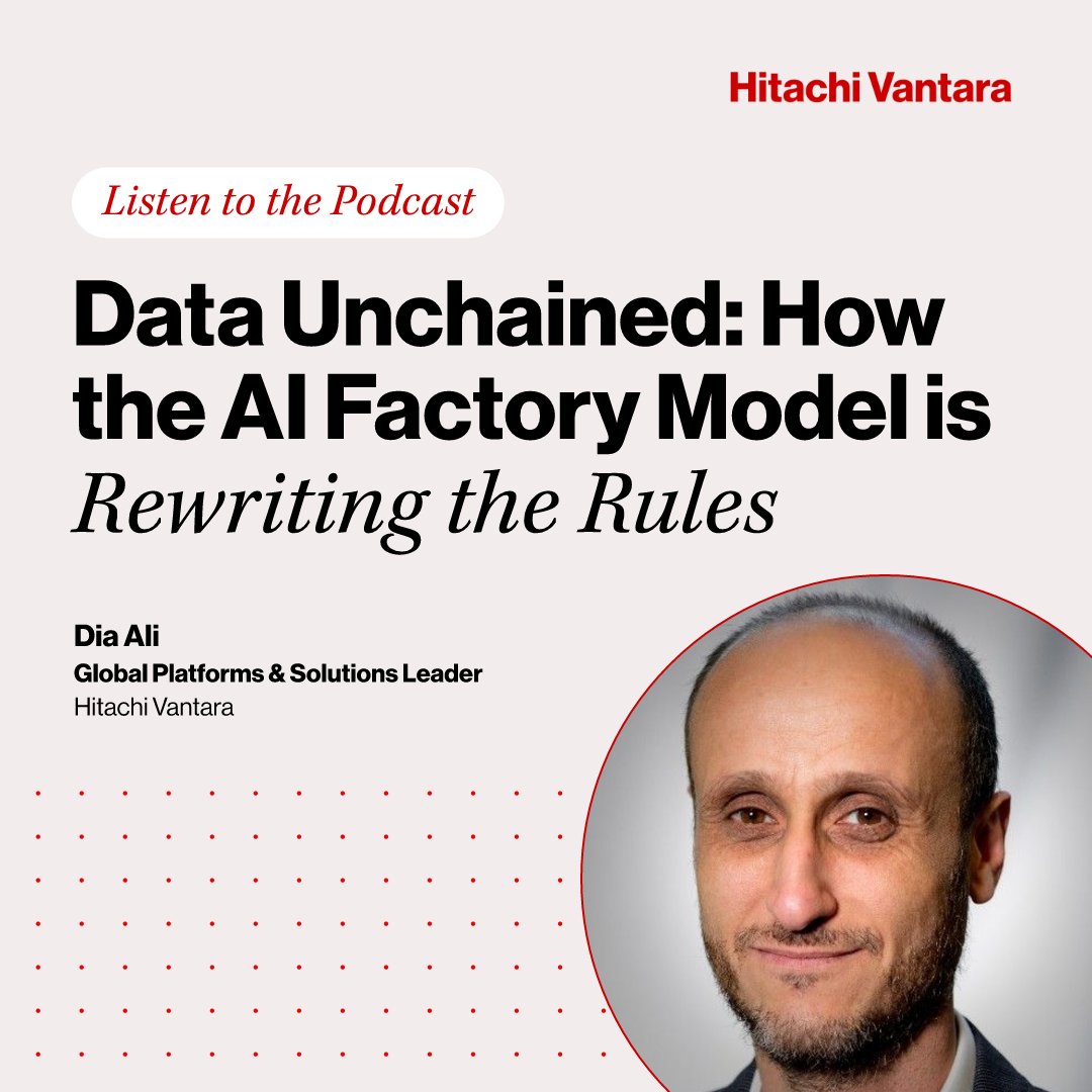 Why do so many enterprise #AI projects fall flat? In the latest #DataUnchained  podcast, our own Dia Ali joins <a href="/Hammerspace_Inc/">Hammerspace</a>'s <a href="/Molly_J_Presley/">Molly Presley</a> to expose the real blockers: fragmented data, governance gaps and a lack of trust: ow.ly/6hcL50VV3hi