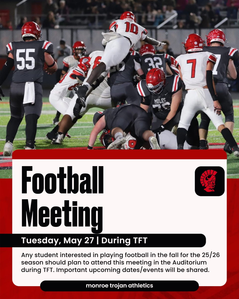 Monroe Trojans (@mhs_trojans) on Twitter photo 