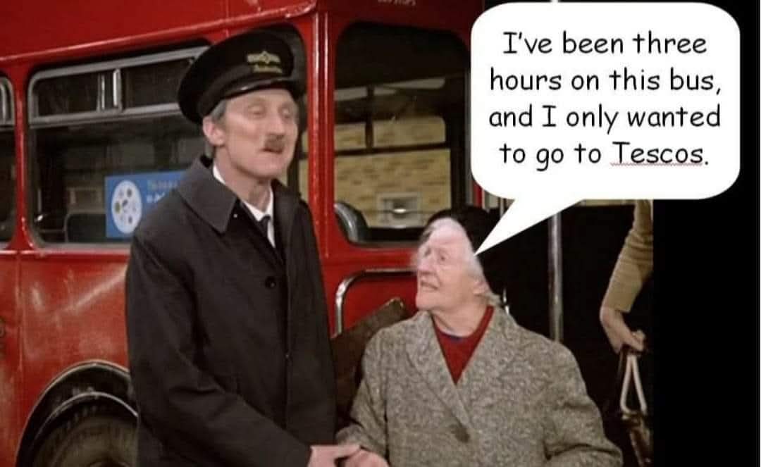 Ironically, the site where this part of the On the Buses film was shot is now occupied by a Tesco store. The filming took place at Elstree Studios, which has since been mostly demolished, Elstree Studios still exists, albeit now half the size it once was 🎭