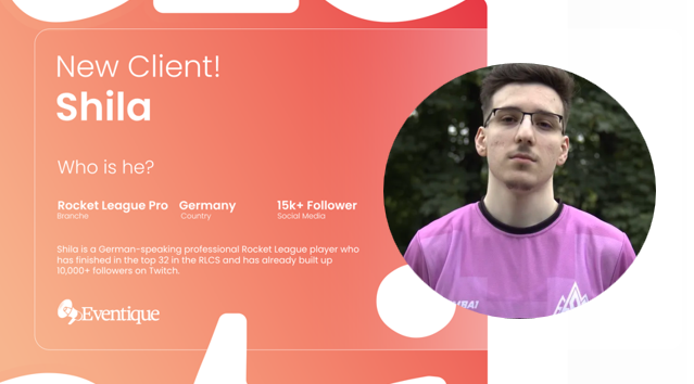EventiqueHQ's tweet photo. Welcome to Eventique @shilarl_!

Shila is a professional rocket league player from Germany.🚗

We are looking forward to the cooperation and to future tournaments and content!🤝 https://t.co/hLyTHlx1hP