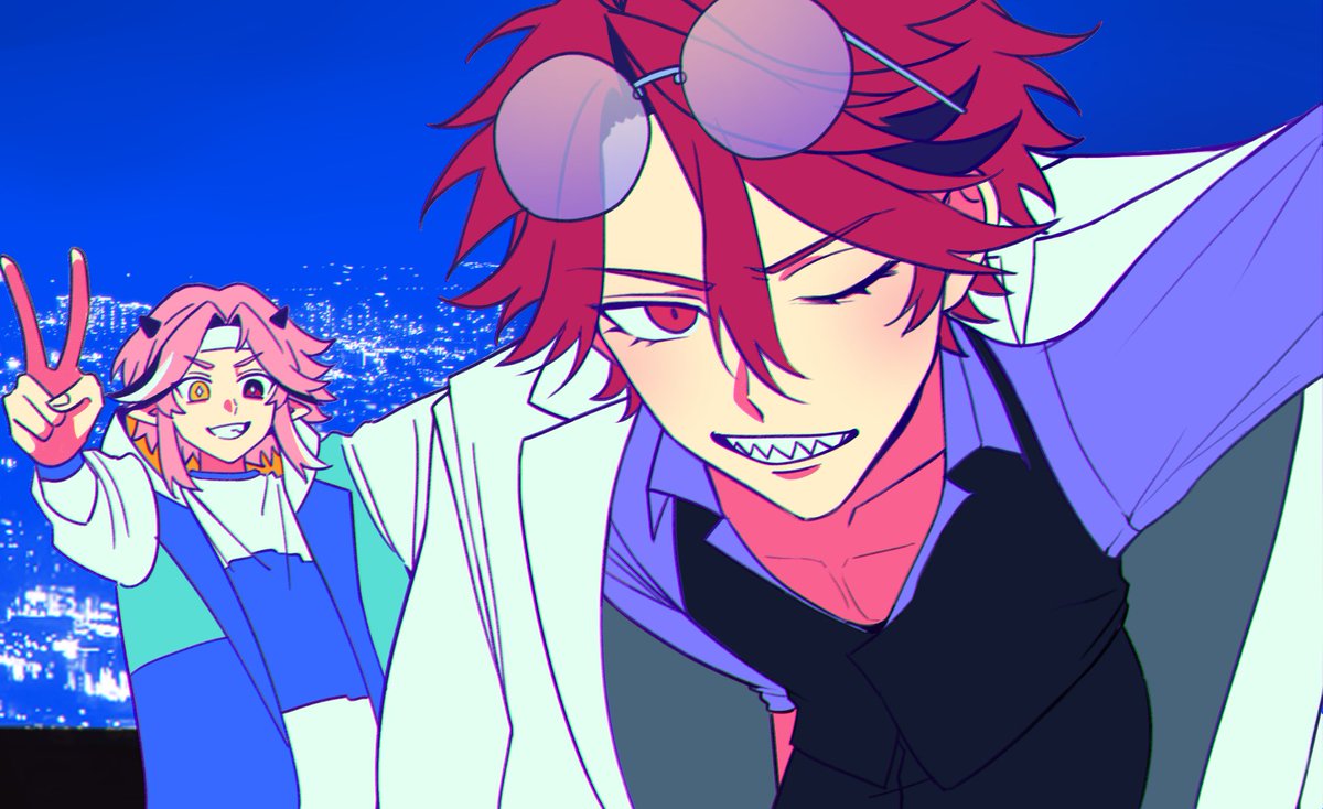 Our night's just begun—!