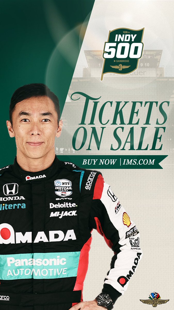 Still haven’t grabbed your INDY500 tickets? Now’s the time😉
#Indy500, #ThisIsMay 
IMS.com/Indy500