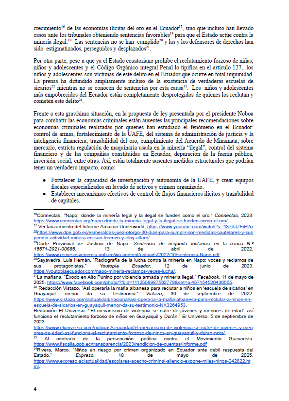 🚨URGENTE

Más de 50 organizaciones sociales RECHAZAMOS el proyecto de ley «económico» propuesto por el presidente Noboa porque pretende instaurar un terrorismo de Estado dejando intactas y blindadas las economías criminales

Pronunciamiento completo: bit.ly/3SccHIA
