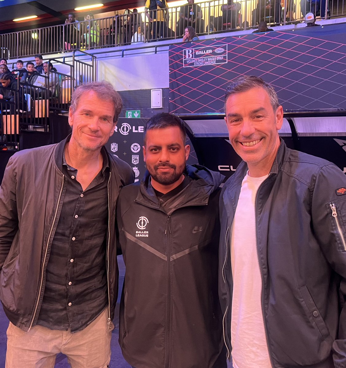 Sporttiersltd's tweet image. It was an all-Sporttiers affair at @BallerLeagueUK last night - with Head Coach @JournoJung joining our Ambassador @ArjunJung on the sideline for M7 FC’s game against N5. The boys orchestrated a brilliant win for M7 FC - against a team led by the Arsenal invincibles. #coachlife