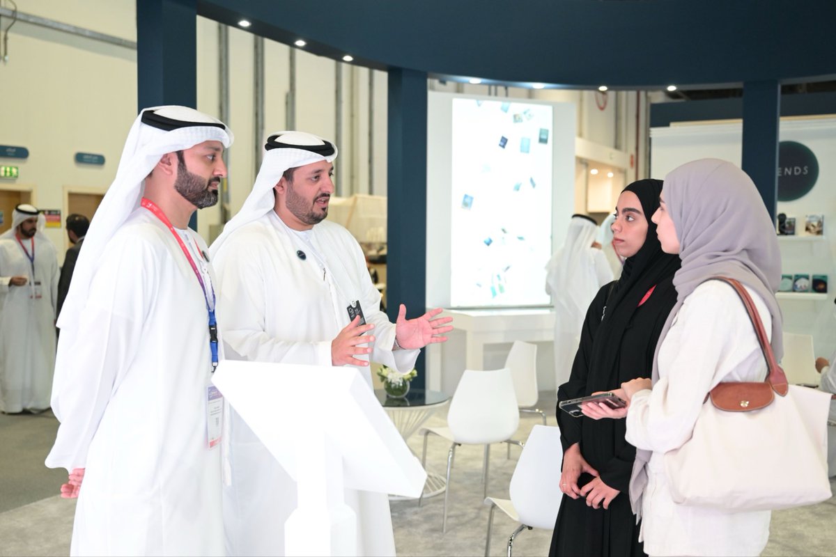 TrendsRA's tweet image. As a Knowledge Partner at the Make-it-in-the-Emirates Forum and Exhibition, the TRENDS Research &amp;amp; Advisory pavilion attracted visitors and exhibitors eager to learn about the Center’s research output, training programs, and advisory services.

#TRENDSKnowledgePartner…