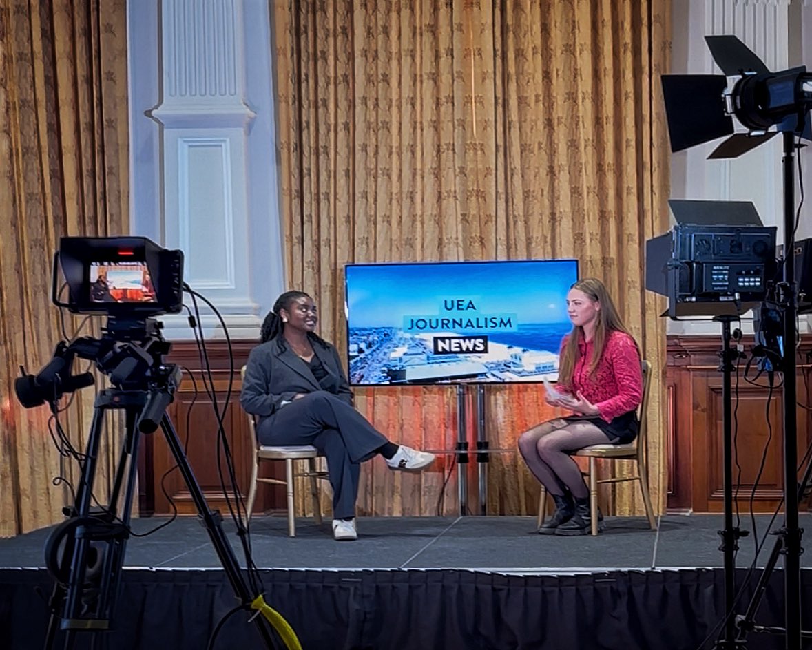 BJTC_UK's tweet image. BJTC @UEA_journalism students have been running a community newsday from Great Yarmouth Town Hall. A super effort to run an OB with 60+ students. The end-of-day programme was packed with local stories, faces and voices. Top job👍🏿 👍🏼👍🏾👏🏽👏👏🏿 #journalism