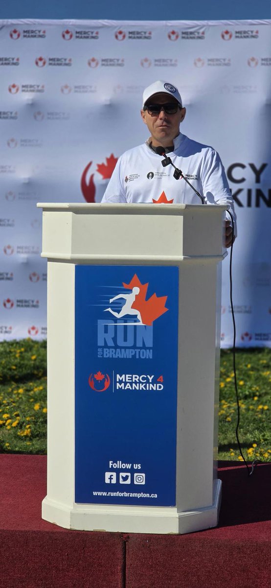 Our Muslim Youth from #Brampton, ON organized Annual 𝐑𝐔𝐍 𝐅𝐎𝐑 𝐁𝐑𝐀𝐌𝐏𝐓𝐎𝐍 on May 11, 2025 in support of the William Osler Health System.

With the blessings of God Almighty, more than $30,000 CAD were raised this year alone for the hospital.

#RunForBrampton