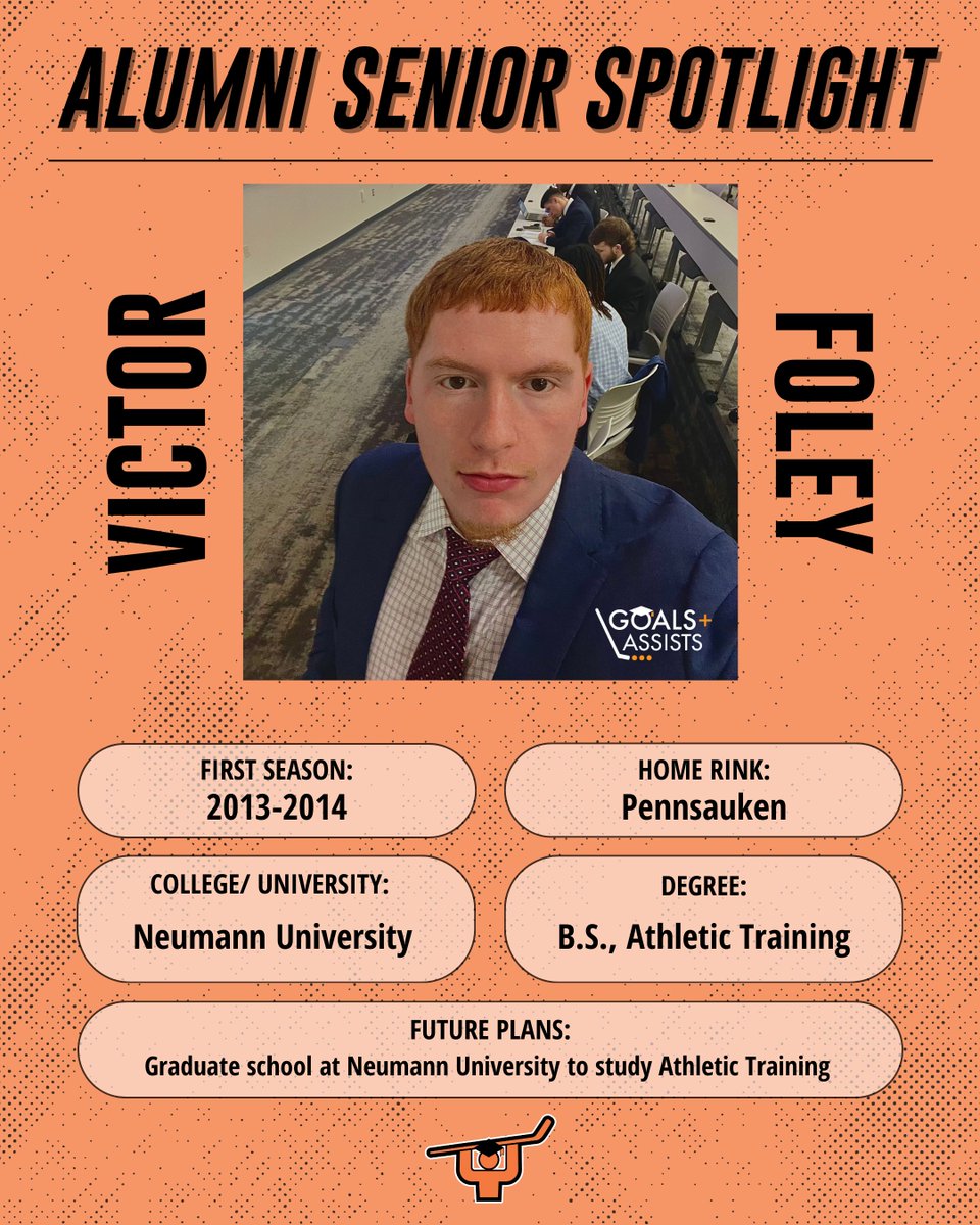 Ed Snider Youth Hockey & Education (@sniderhockey) on Twitter photo Our final two Alumni Senior Spotlights are: Connor Casey (a Goals + Assists scholar from <a href="/zipcodewilm/">Zip Code Wilmington</a>) and Victor Foley (a Goals + Assists scholar from <a href="/NeumannUniv/">Neumann University</a>). Congratulations to every #SniderHockey & Education postsecondary graduates on all that you have accomplished! Our final two Alumni Senior Spotlights are: Connor Casey (a Goals + Assists scholar from <a href="/zipcodewilm/">Zip Code Wilmington</a>) and Victor Foley (a Goals + Assists scholar from <a href="/NeumannUniv/">Neumann University</a>). Congratulations to every #SniderHockey & Education postsecondary graduates on all that you have accomplished!