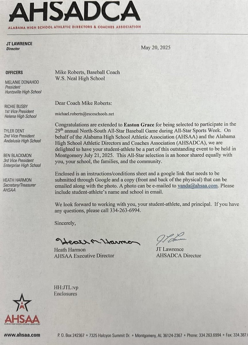 Easton Grace (@eastongrace3) on Twitter photo Blessed to be selected to participate in the North/South all star game!!
<a href="/CoachZLBW/">Zavier Phillips</a> <a href="/Coach_DDawson/">David Dawson</a> <a href="/Coach_Burke_30/">Jason Burke</a> <a href="/_BLewis_/">Blake Lewis</a> <a href="/MattColly14/">MATT COLLINS</a> <a href="/LBW_Baseball/">LBW BASEBALL</a> <a href="/CoachKJohnson18/">Kevin Johnson</a> <a href="/DensmoreDimitri/">Coach Densmore</a> <a href="/CoachK_MissionU/">Coach K - Mission University Baseball</a> Blessed to be selected to participate in the North/South all star game!!
<a href="/CoachZLBW/">Zavier Phillips</a> <a href="/Coach_DDawson/">David Dawson</a> <a href="/Coach_Burke_30/">Jason Burke</a> <a href="/_BLewis_/">Blake Lewis</a> <a href="/MattColly14/">MATT COLLINS</a> <a href="/LBW_Baseball/">LBW BASEBALL</a> <a href="/CoachKJohnson18/">Kevin Johnson</a> <a href="/DensmoreDimitri/">Coach Densmore</a> <a href="/CoachK_MissionU/">Coach K - Mission University Baseball</a>