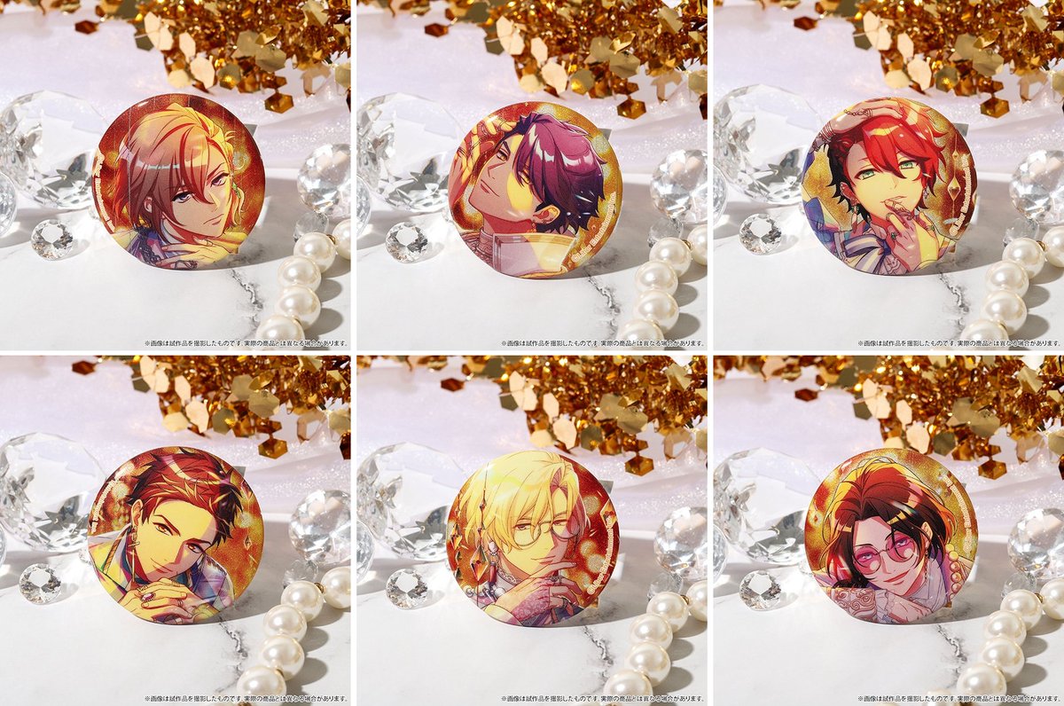 アニメイトオンラインで予約開始！ A3! 缶バッジ 満開Treasure（開花後