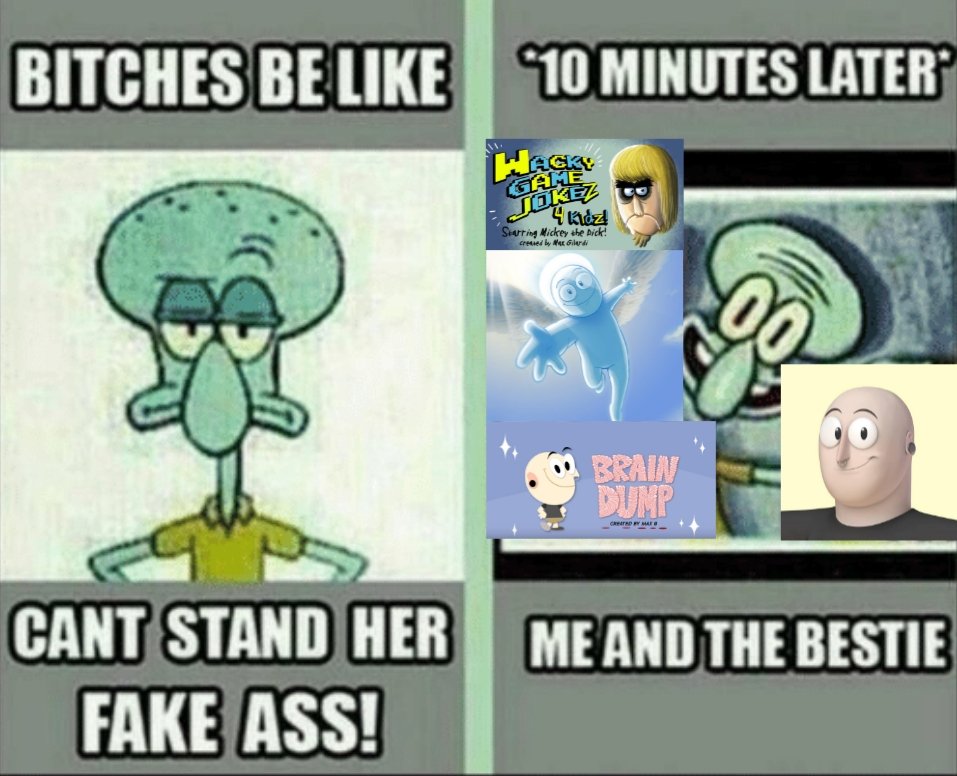 Twitter for whatever reason can't decide whether Max G is the funny animator guy or the modern incarnation of Hitler every 6 months.