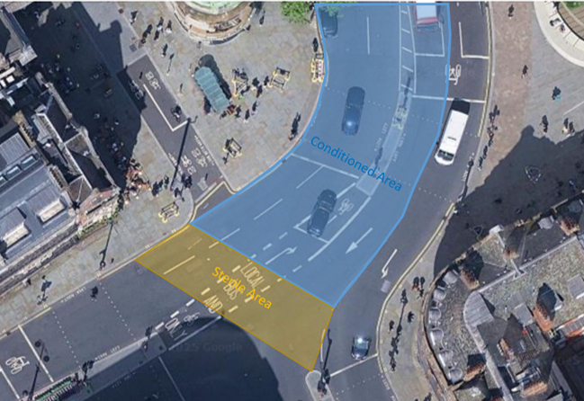 MPSLuton's tweet photo. A counter protest organised by 'Stop the Hate' will take place on the Strand at the north end of Waterloo Bridge.   Participants in this or ANY other counter protest must assemble in the blue area. Groups popping up elsewhere along the route will be in breach of the conditions. https://t.co/BemgOInN3k