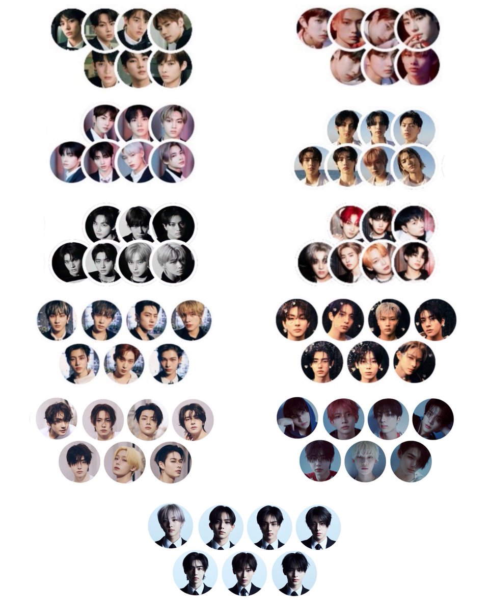 EN7ernally's tweet image. enhypen’s weverse profile pictures across different eras ✨