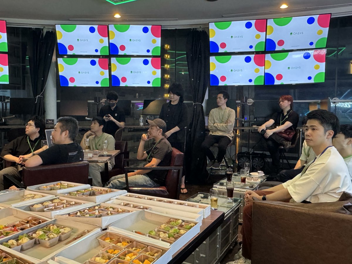 oasyschain's tweet photo. The 3rd Oasys Builders Meetup took place in Shinjuku!

Attendees got a firsthand look at Oasys's future, fresh updates on KAI: Battle of Three Kingdoms post-launch, and a chance to connect with fellow builders, partners, and innovators shaping what’s next.

Let’s keep building 🤝✨