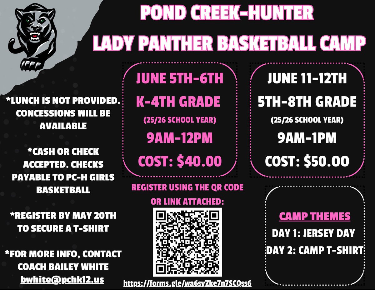 PC-H Lady Panther Basketball tweet media