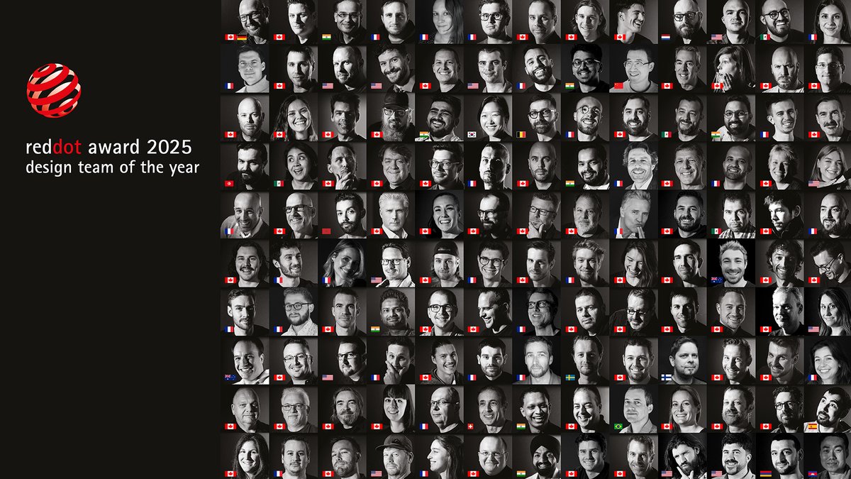 This award isn’t just about the work—it’s about the people behind it.
We’re proud to share that we’ve been named Red Dot: Design Team of the Year 💛
Find out more: bit.ly/3FgroaJ