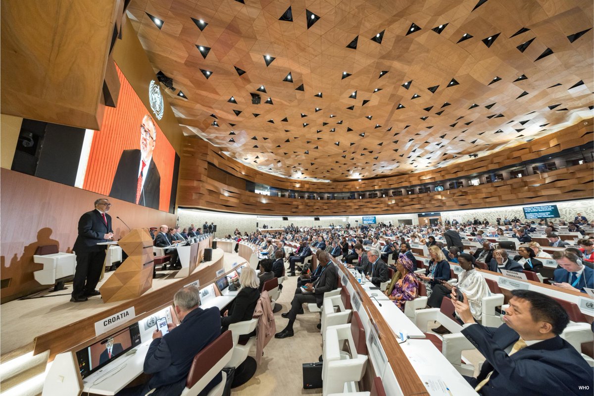 United Nations (@un) on Twitter photo On Tuesday, countries at the World Health Assembly adopted the first-ever Pandemic Agreement.
The deal will help boost global collaboration to strengthen pandemic prevention, preparedness & response.
who.int/news/item/20-0…
via <a href="/WHO/">World Health Organization (WHO)</a> #WHA78 On Tuesday, countries at the World Health Assembly adopted the first-ever Pandemic Agreement.
The deal will help boost global collaboration to strengthen pandemic prevention, preparedness & response.
who.int/news/item/20-0…
via <a href="/WHO/">World Health Organization (WHO)</a> #WHA78