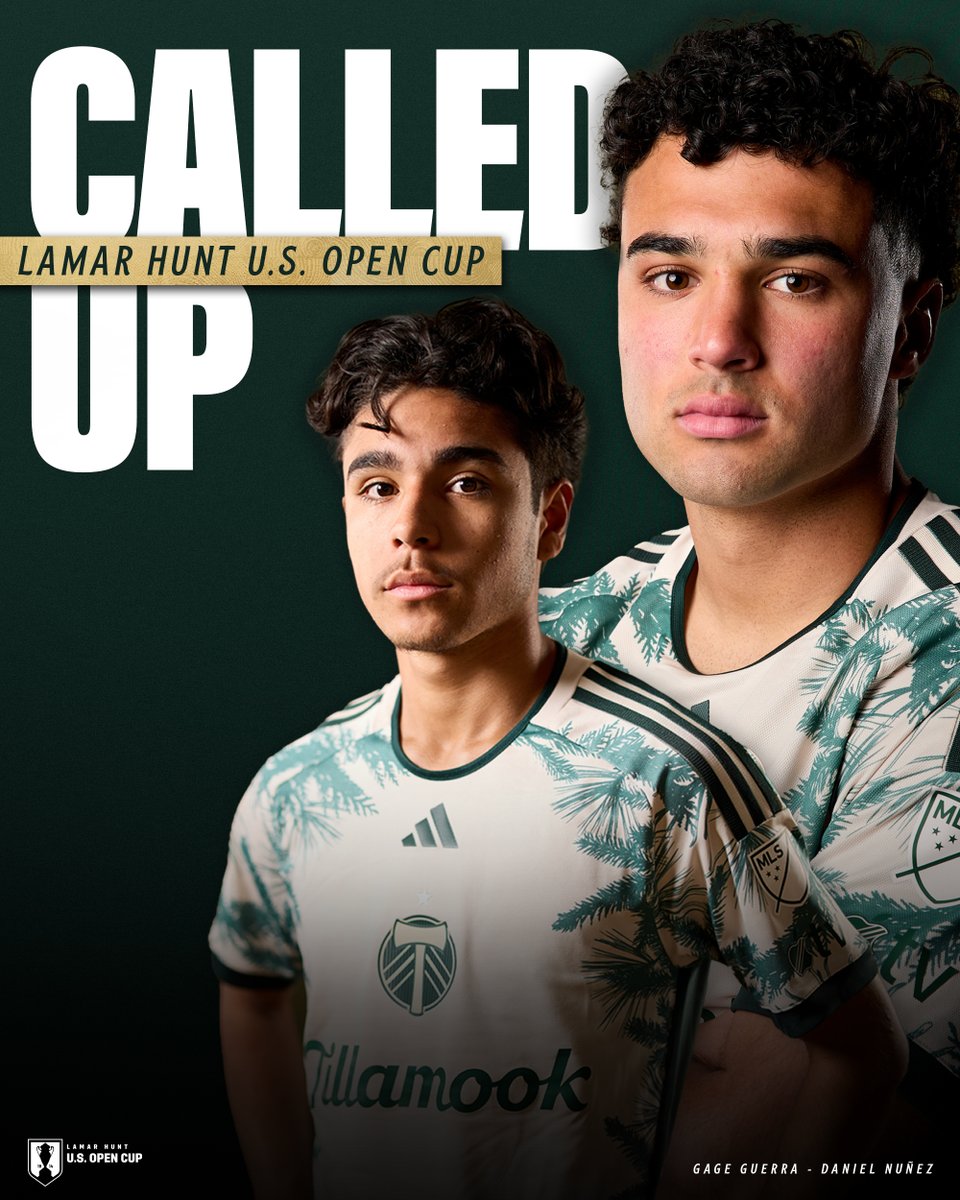 Portland Timbers (@timbersfc) on Twitter photo Open Cup ready 👊📈
We have signed midfielder Daniel Nuñez and attacker Gage Guerra on short-term agreements from <a href="/TimbersFC2/">Portland Timbers2</a> for tonight's match vs San Jose
📰: bit.ly/NunezGuerra Open Cup ready 👊📈
We have signed midfielder Daniel Nuñez and attacker Gage Guerra on short-term agreements from <a href="/TimbersFC2/">Portland Timbers2</a> for tonight's match vs San Jose
📰: bit.ly/NunezGuerra