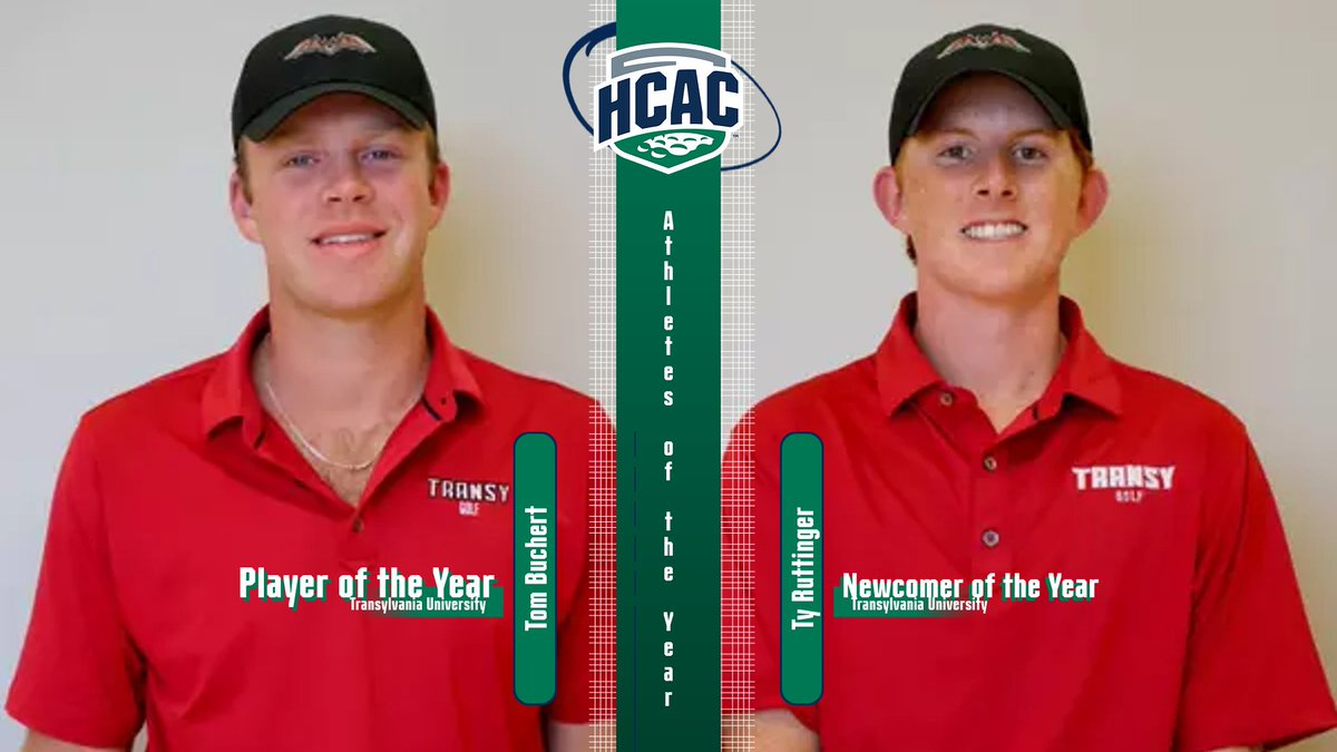 HCAC Men's Golf | Awards and All Conference

With the 2025 Men's Golf Season in the books, the HCAC award winners are in. Congrats to all of the All-Conference honorees and award winners.

📰: tinyurl.com/38nrnfjm