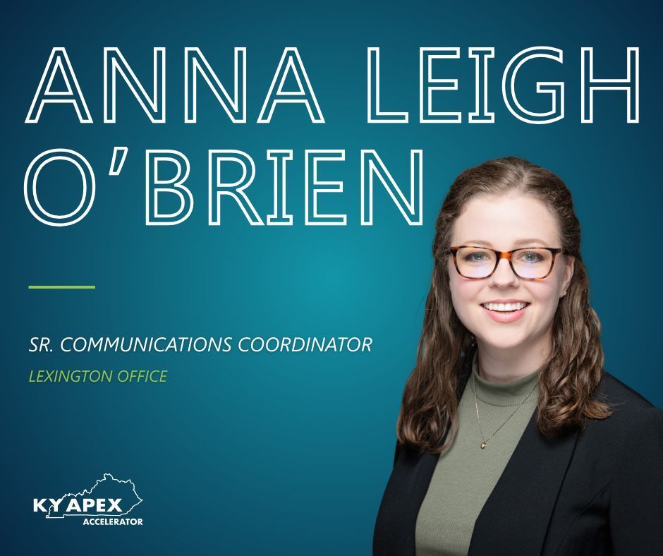 Meet Anna Leigh O’Brien – Senior Communications Coordinator!

A Kentucky native with a passion for storytelling, Anna Leigh connects businesses statewide with GovCon resources and support. She is a UK fan, hiker and brunch enthusiast. 

#KentuckyAPEXAccelerator #GovCon #KSTC