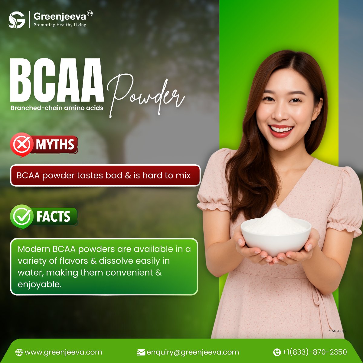 GreenJeeva's tweet photo. Looking to bulk source high-quality BCAA Powder?

We’ve got you covered – consistent, certified, and B2B ready.

Visit us - https://t.co/e6MJfDjRvM

#bcaaPowder #DietaryIngredients #NutraceuticalIngredients #FunctionalIngredients #BulkIngredients https://t.co/PUvhtpMxwb